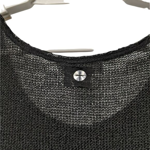 CATY LESCA Lagenlook Boho Crochet Tunic Top S - Picture 8 of 11